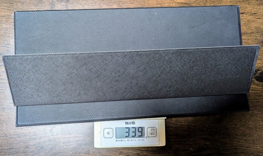 156DM-2Dのカバーの重量