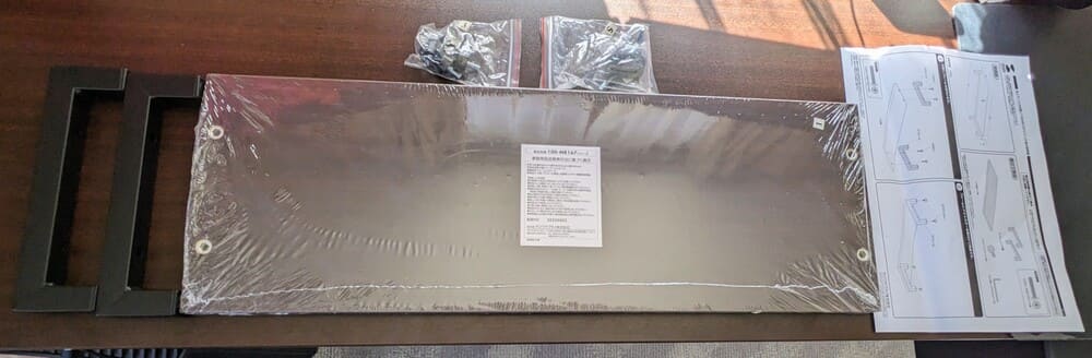 サンワダイレクトのモニター台　100-MR167の付属品の画像