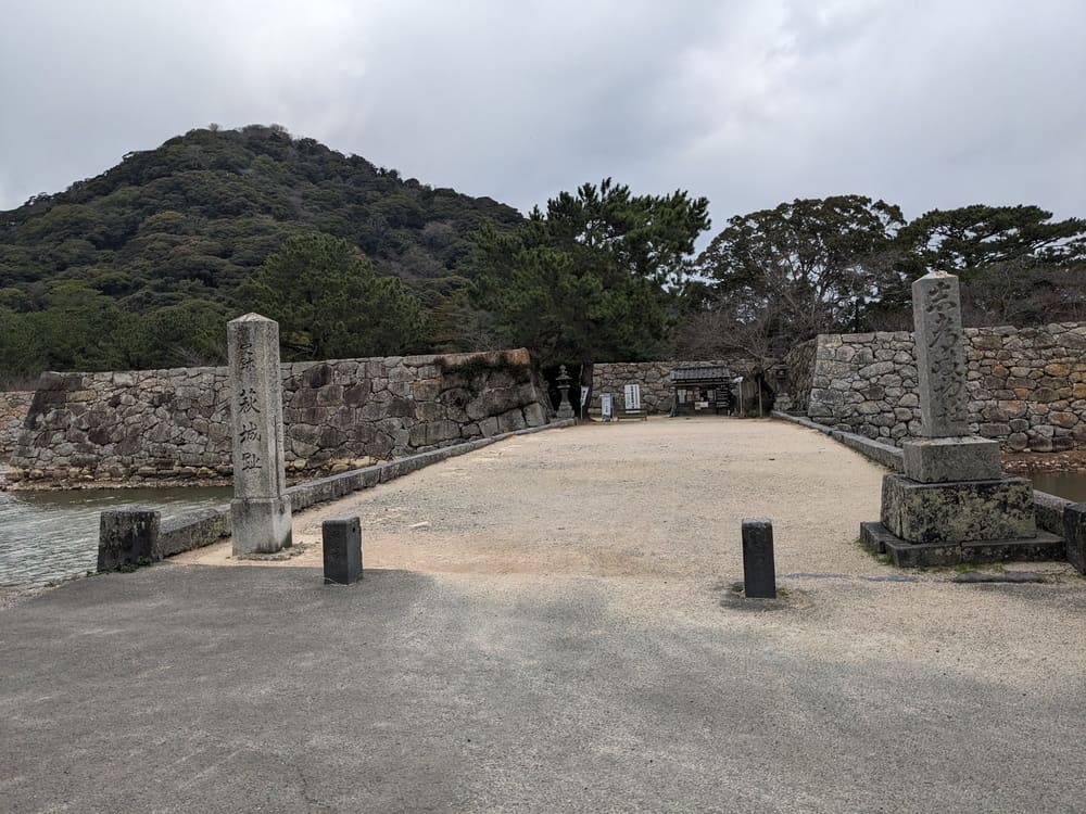 萩城跡前の画像